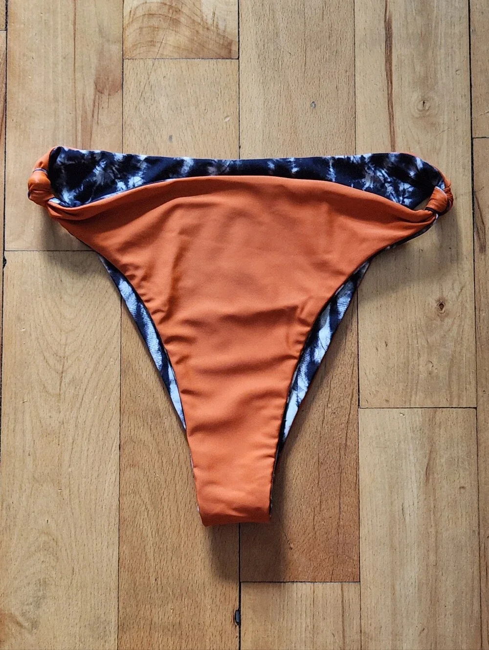NWT Tropic of C Sana High Cut Reversible Bikini Bottoms - S